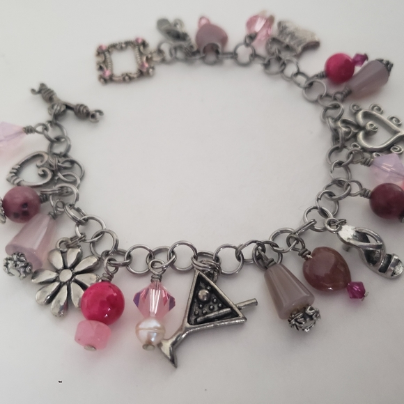 Kriaytions Girlie Charm Bracelet NEW - Picture 2 of 5
